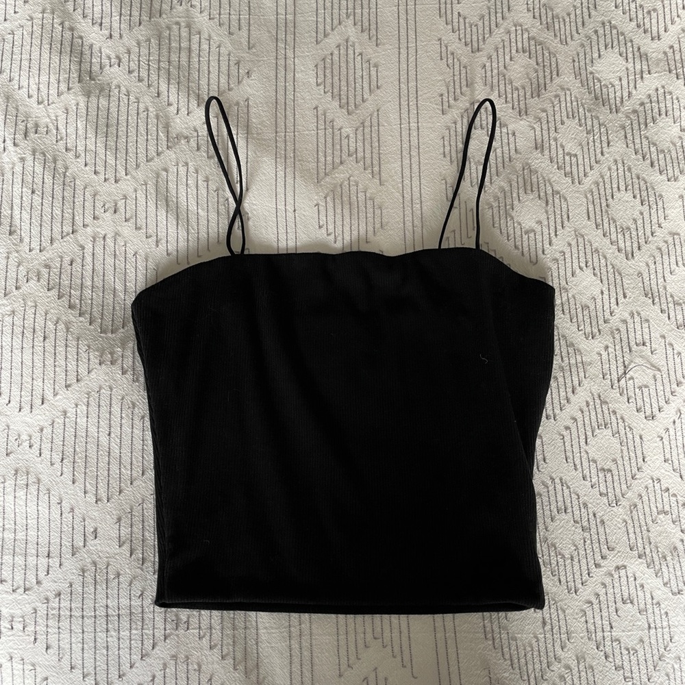 Black Spaghetti Strap Top